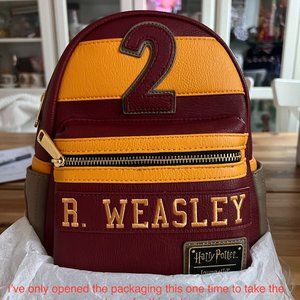 IN HAND, SHIPS NOW, Loungefly Harry Potter Ron Weasley #2 Cosplay Mini Backpack